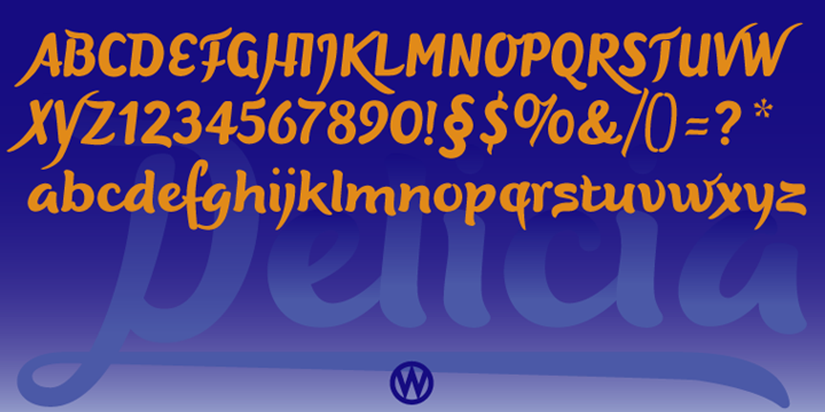 Delicia Pro, a Handwritten Font by Wiescher-Design (Photo 6 of 12)