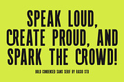 Brightform Bold Condensed Sans Font, a Sans Serif Font by Rasio Studio (Thumbnail 4 of 8)