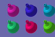 3d Geometric Vector Shape Bundle Set, an Object Graphic by NJ Himel (Thumbnail 11 of 15)