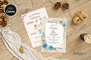 Modern Beige Wedding Invitation Temp, an Invitation Template by Snapybiz (Thumbnail 4 of 8)