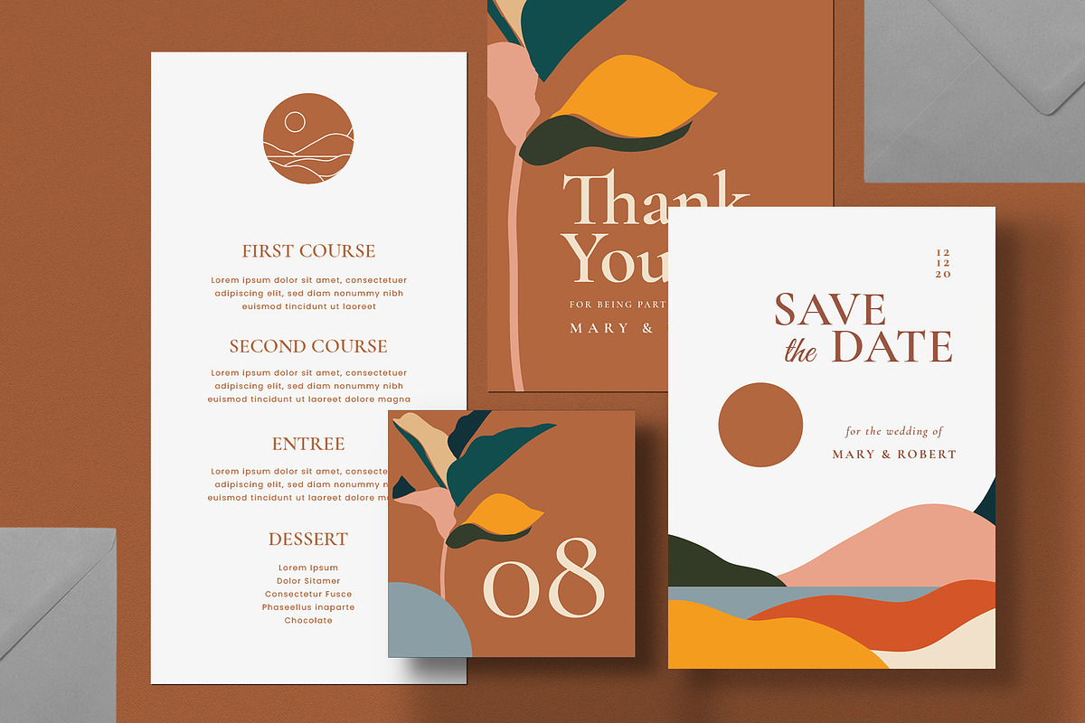 Wedding Invitation, an Invitation Template by graphicook (Photo 3 of 3)