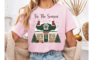 Tis The Season Bookstore Christmas, a Seasonal Illustration by DreamCafeArt (Thumbnail 6 of 7)