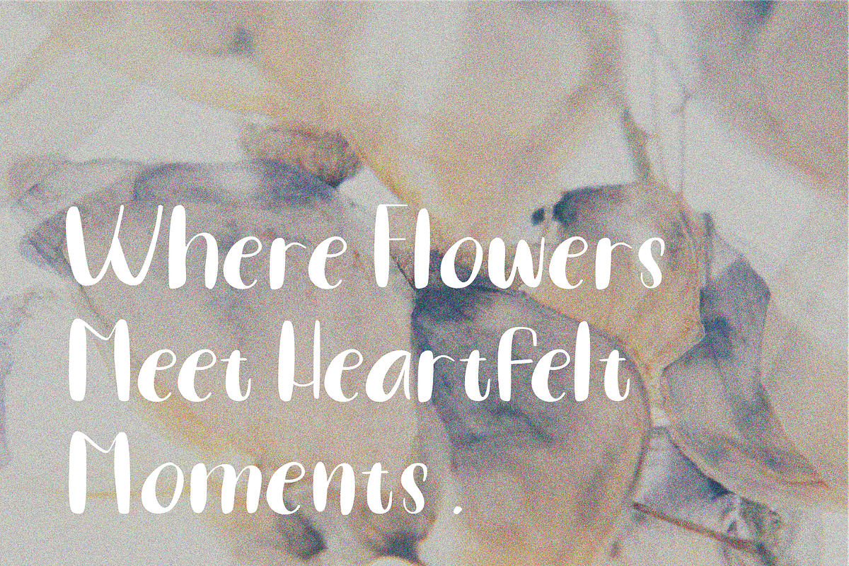 Freshflower - Handwritten Font, a Handwritten Font by Berdansabersama (Photo 5 of 8)