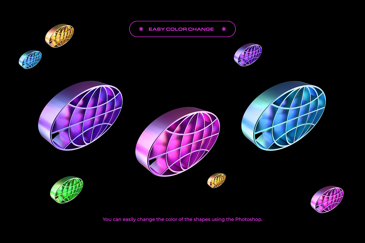 3D Y2K Objects - 111 illustrations, an Object Graphic by assetpro.design (Photo 4 of 15)