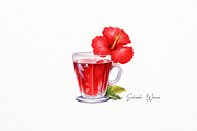 Pastel Drink Beverages Clipart, a Food Illustration by New-School-Wave (Thumbnail 4 of 5)