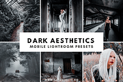 Dark Aesthetic Mobile Presets, a Plug-in Add-On by Filtercrave (Thumbnail 11 of 11)