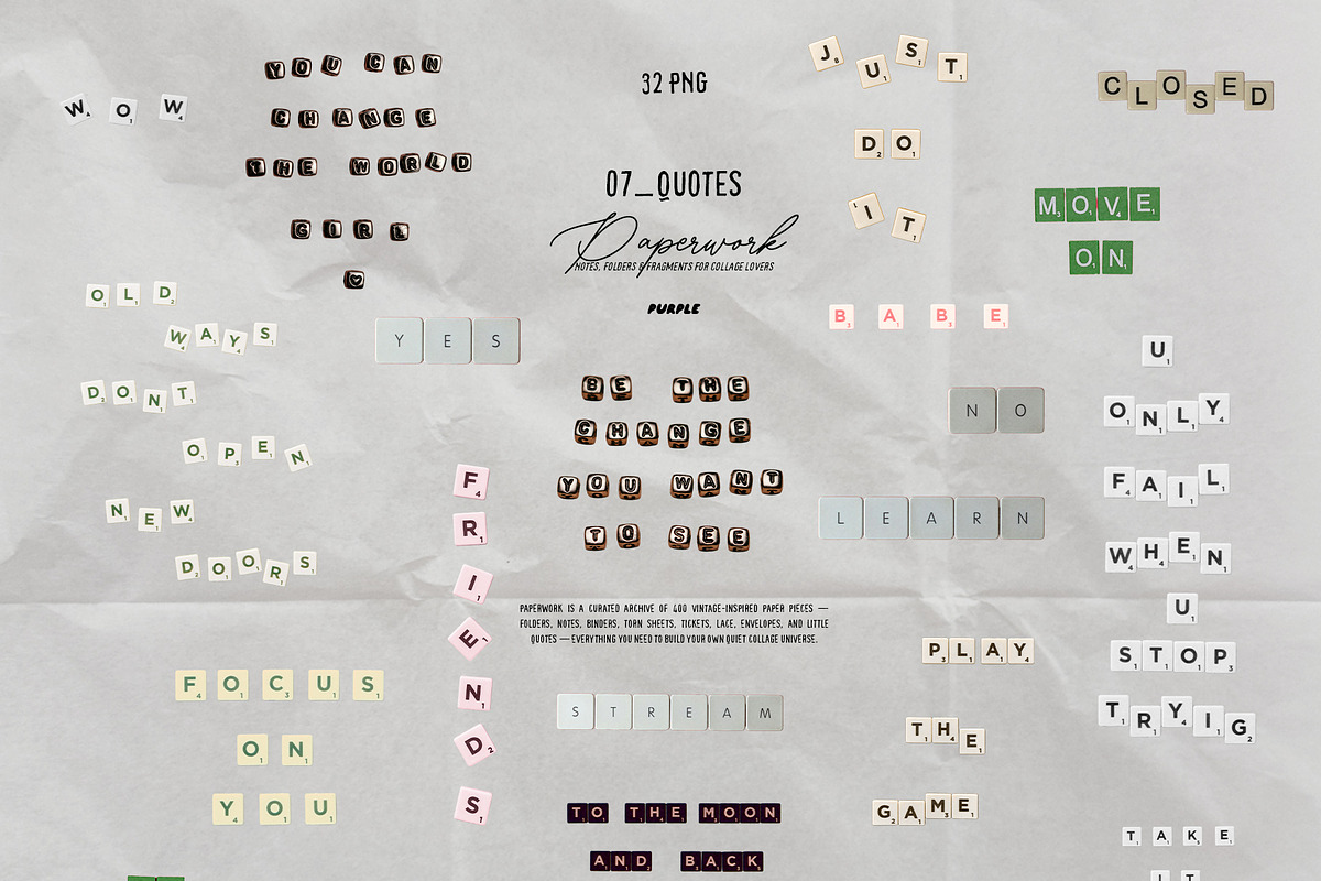 Paperwork: Notes & Fragments, an Object Graphic by Purple (Photo 13 of 15)