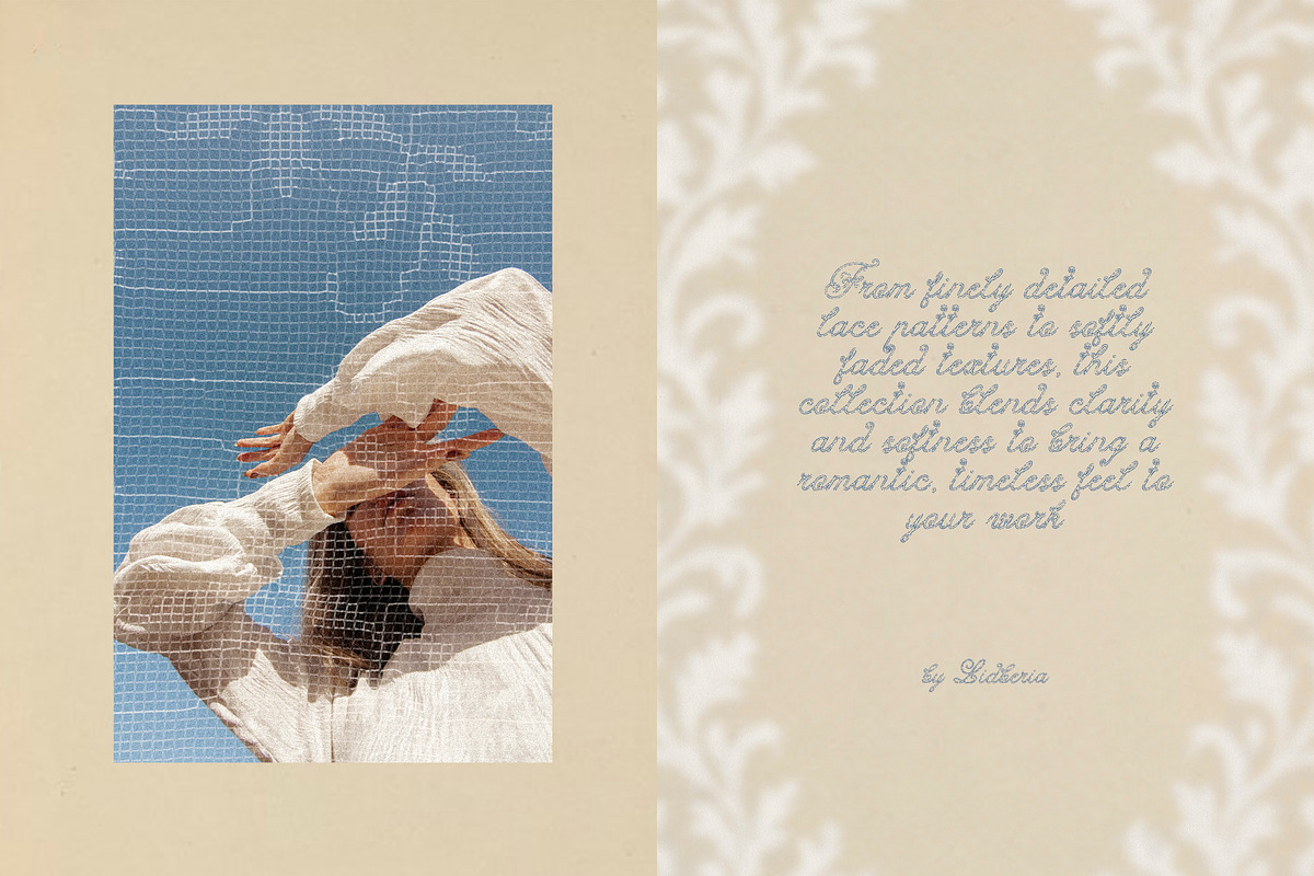 Pure Lace Overlays Texture, a Texture Graphic by Lidberia (Photo 8 of 10)
