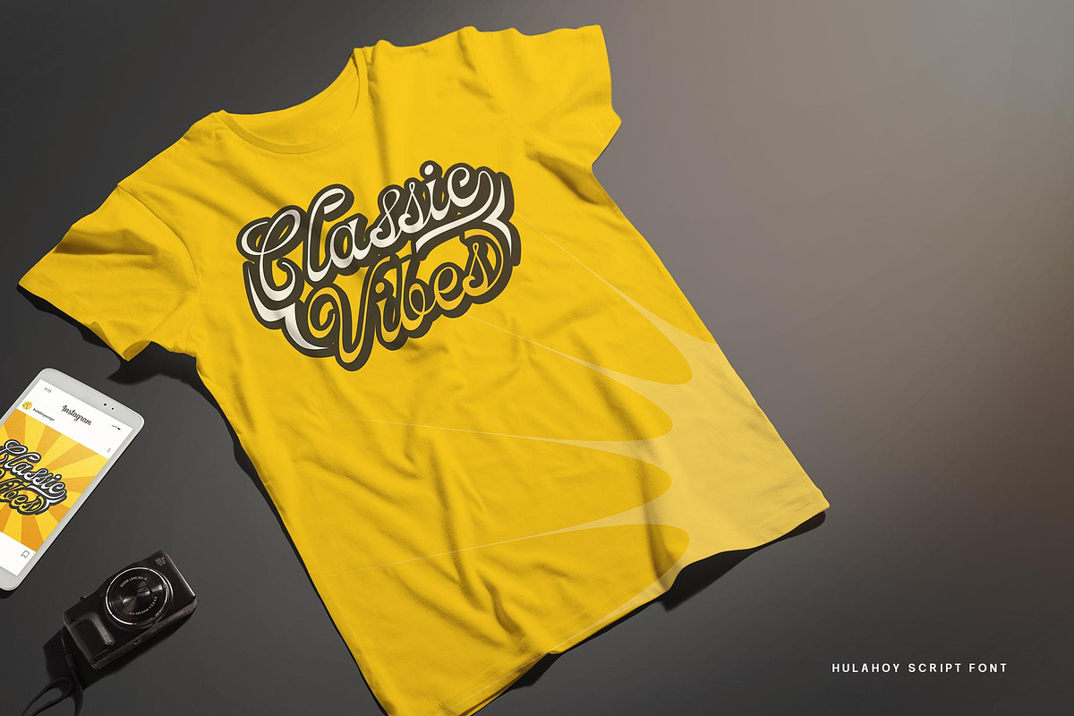 Hulahoy Typeface, a Script Font by alit design (Photo 5 of 15)