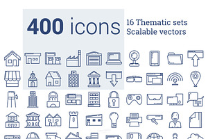 400 Icons BUNDLE