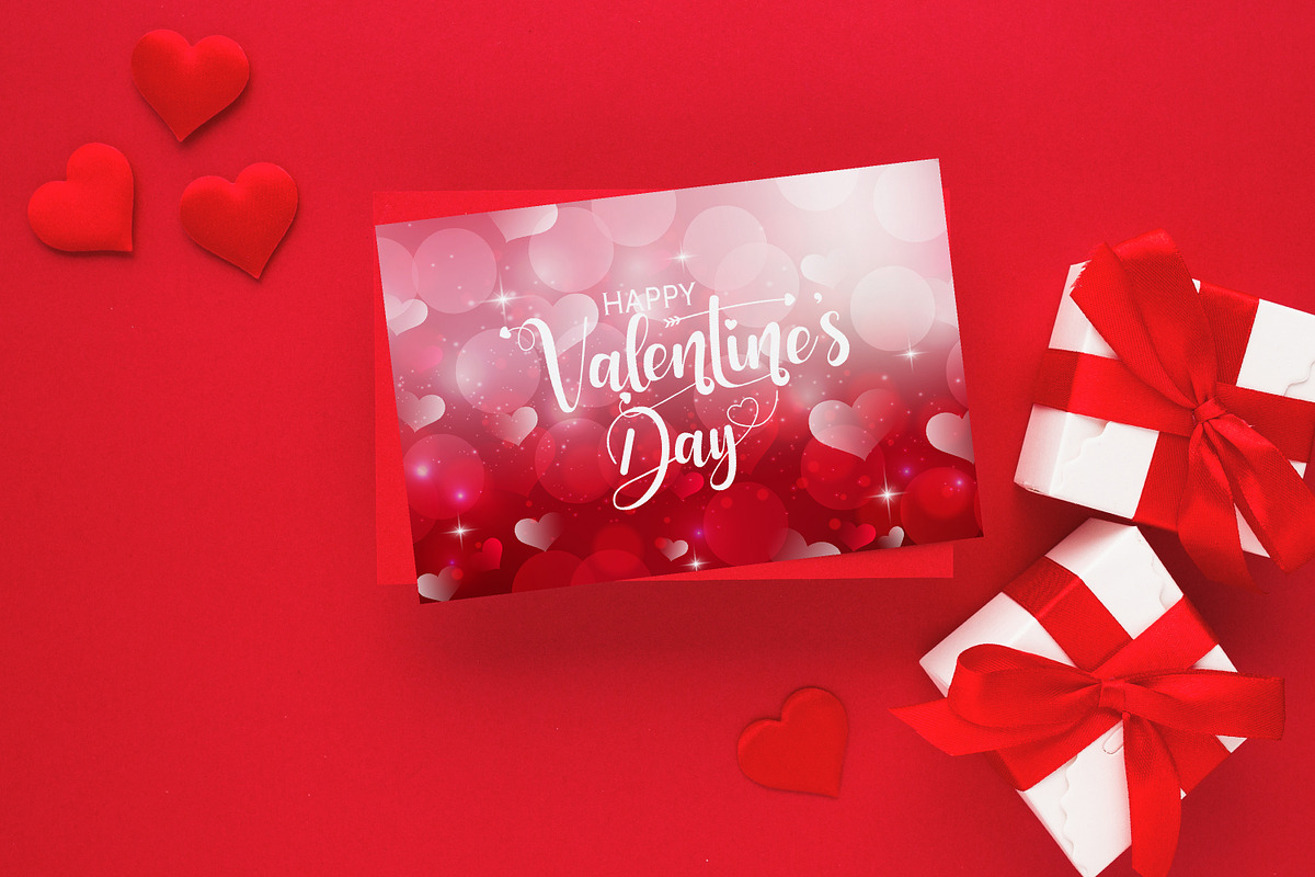 Valentine Bokeh Background, a Decorative Illustration by Digital Studio (Photo 2 of 15)