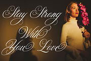 Wonderful Script, a Script Font by Has_rizal (Thumbnail 7 of 10)