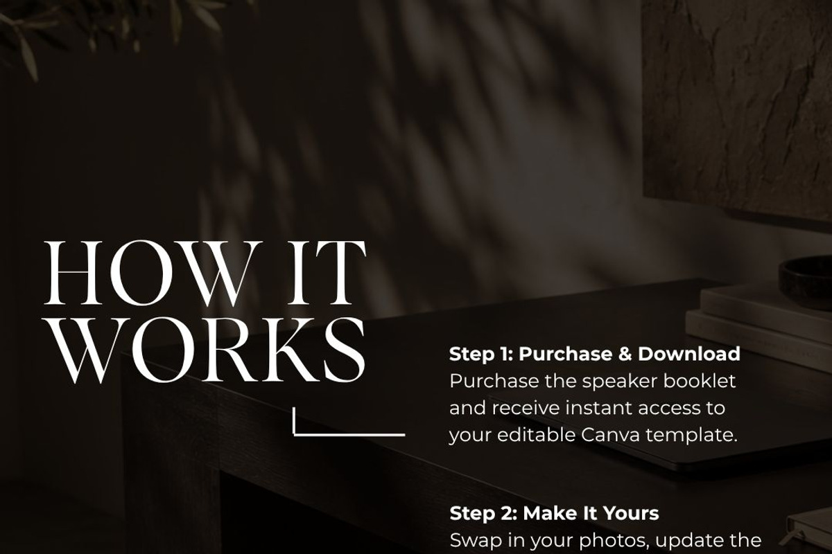 Melanin Speaker Canva Media Kit, a Presentation Template by JOA CREATIVE LAB (Photo 7 of 8)