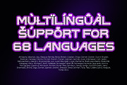 Neon Hypes, a Symbol Font by Ditatype (Thumbnail 10 of 10)