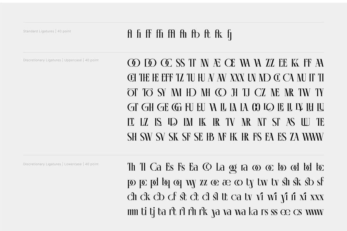 AO Astoria - Display Typeface