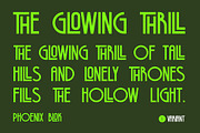 Phoenix Display Font, a Sans Serif Font by Webhance Studio (Thumbnail 4 of 12)