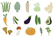 Autumn Bundle: Kitchen and Garden, a Food Illustration by Mii Lab (Thumbnail 17 of 28)