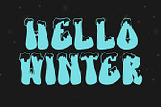 Komulap Christmas Display Font, a Handwritten Font by Maulana Creative (Thumbnail 3 of 7)