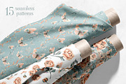 Hands and peonies watercolor clipart, a Person Illustration by NATASHA CHU (Thumbnail 16 of 21)