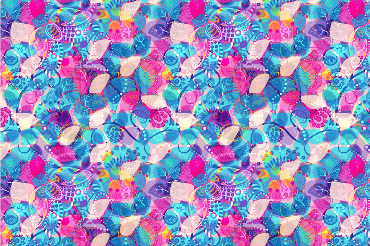 6 Colorful Bright Patterns, a Pattern Graphic by Sunny_Lion