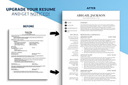 Minimal Clean Resume Template Word, a Resume Template by BestResumes.Co (Thumbnail 4 of 8)