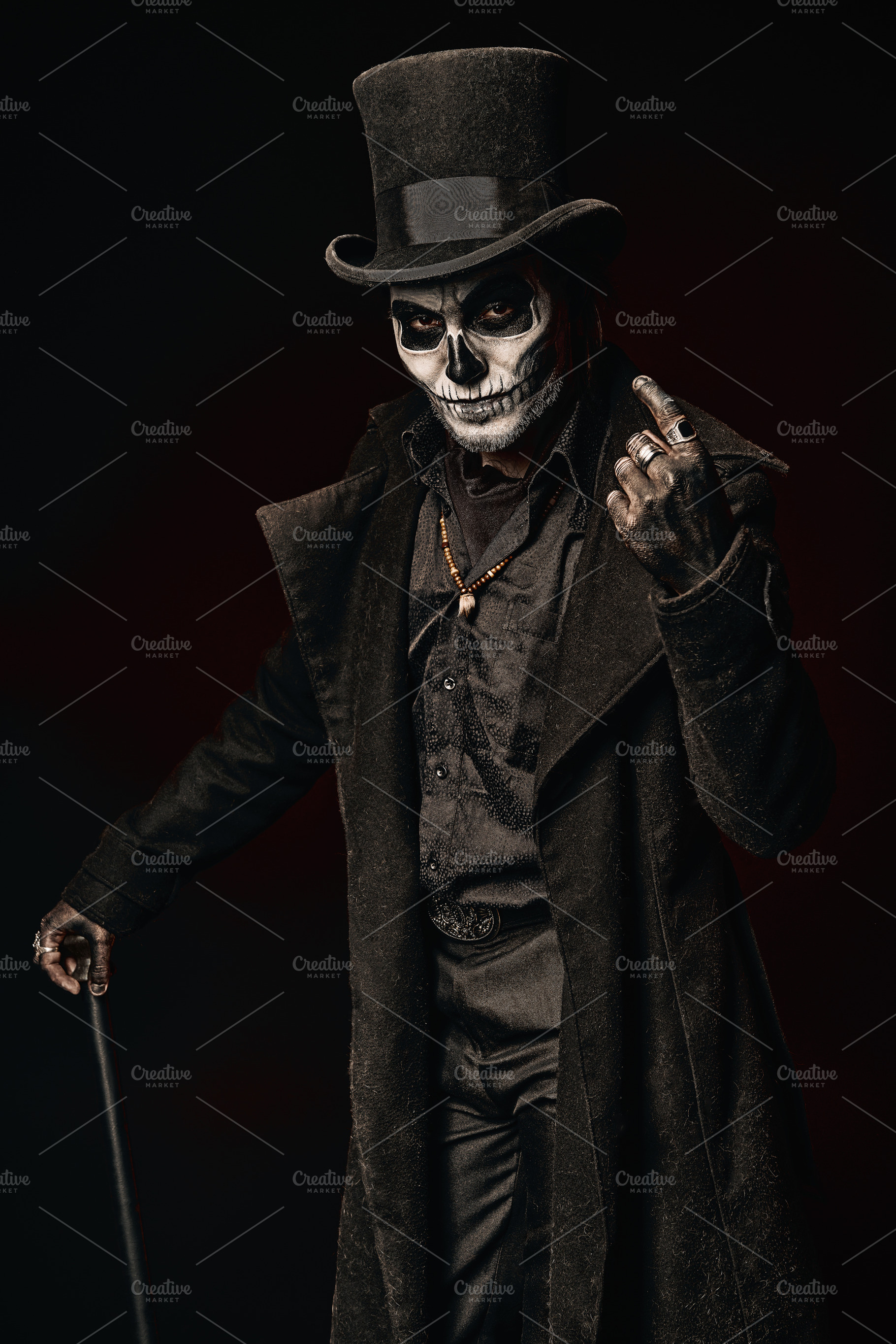 Baron Samedi, the Voodoo diety, a Person Photo by Jetrel