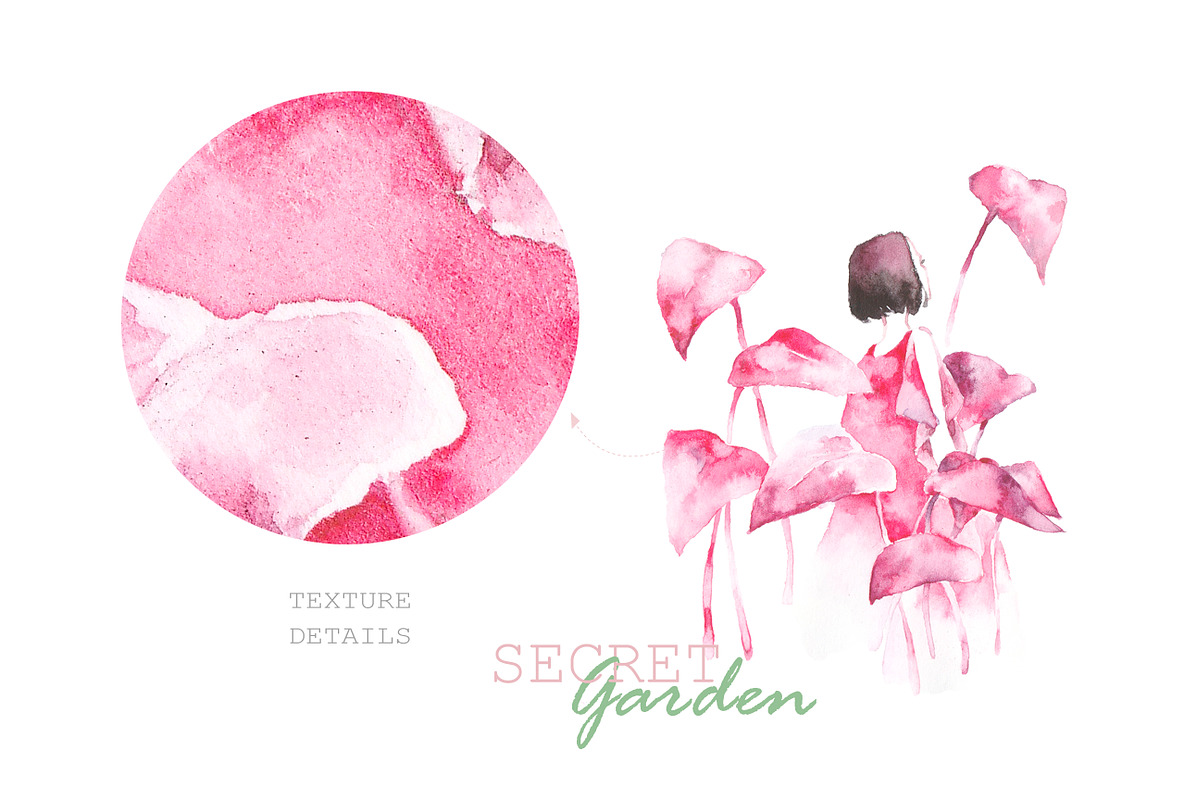 Secret Garden, a Person Illustration by Knysh Ksenya (Photo 3 of 10)