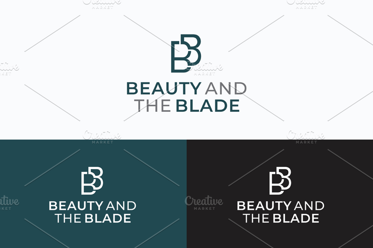 BB Letter Logo Design, a Branding & Logo Template by Azqaa (Photo 4 of 4)