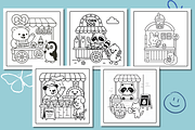 Food Corners Coloring pages – 31 PNG, an Animal Illustration by Smillyy Threads (Thumbnail 8 of 9)