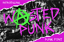 Wasted Punk - Punk Font