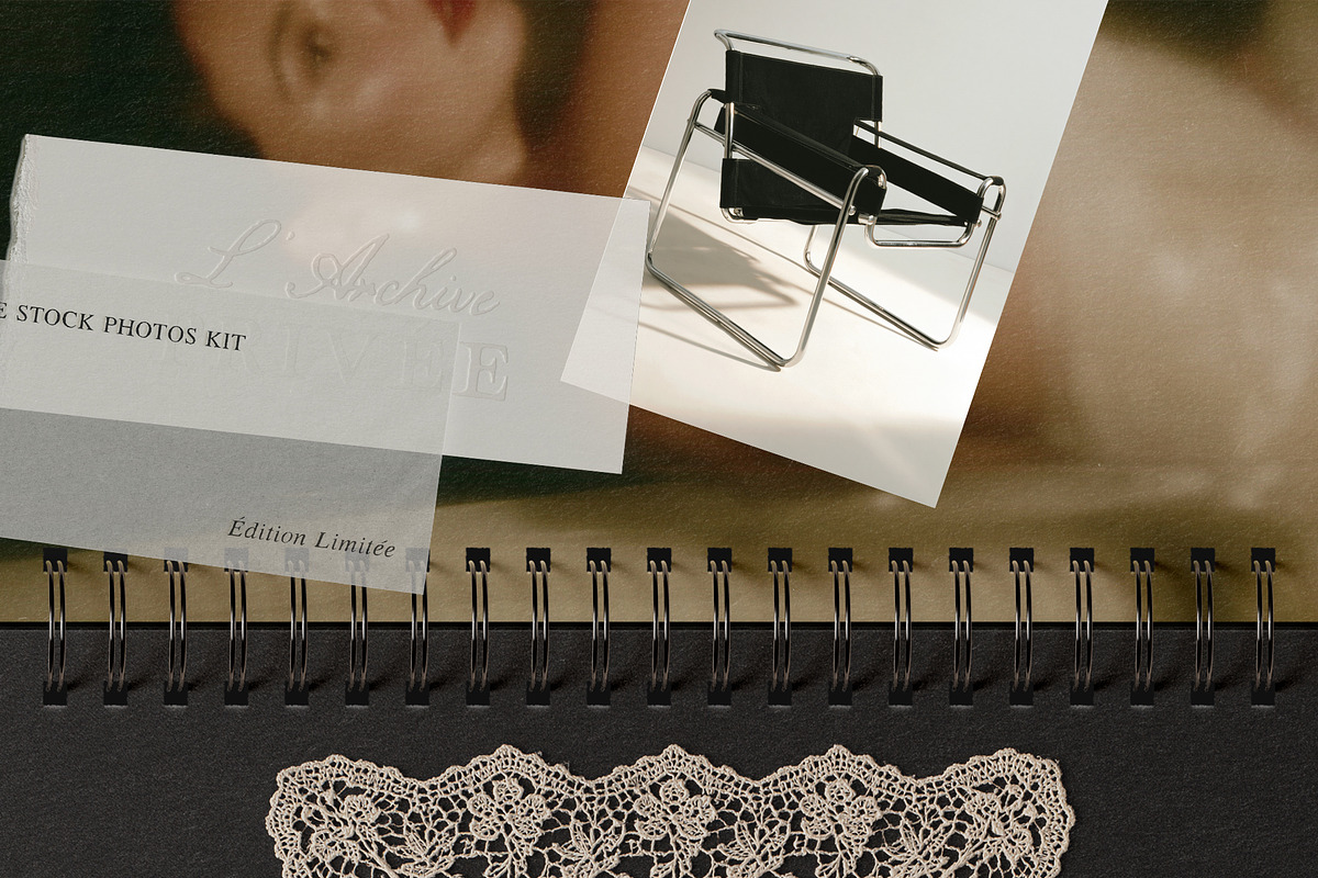 L’Archive Privée Editorial Pics, a Background Graphic by Muse Mockups (Photo 11 of 19)