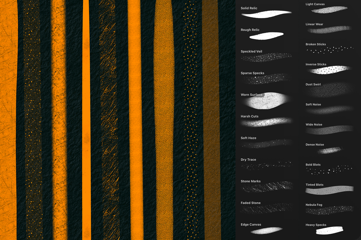 Big Procreate Brushes Bundle, a Brush Add-On by Moon House Shop (Photo 10 of 60)