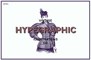 Woman Vintage Vector Illustration, an Education Illustration by hypegraphic (Thumbnail 5 of 5)