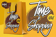 Unofficial - Brush script font, a Script Font by Gassstype (Thumbnail 5 of 8)