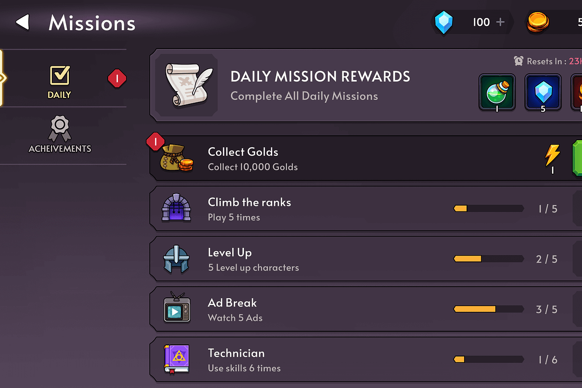 GUI Pro - Fantasy RPG, an UI Kit Template by LAYERLAB (Photo 43 of 59)