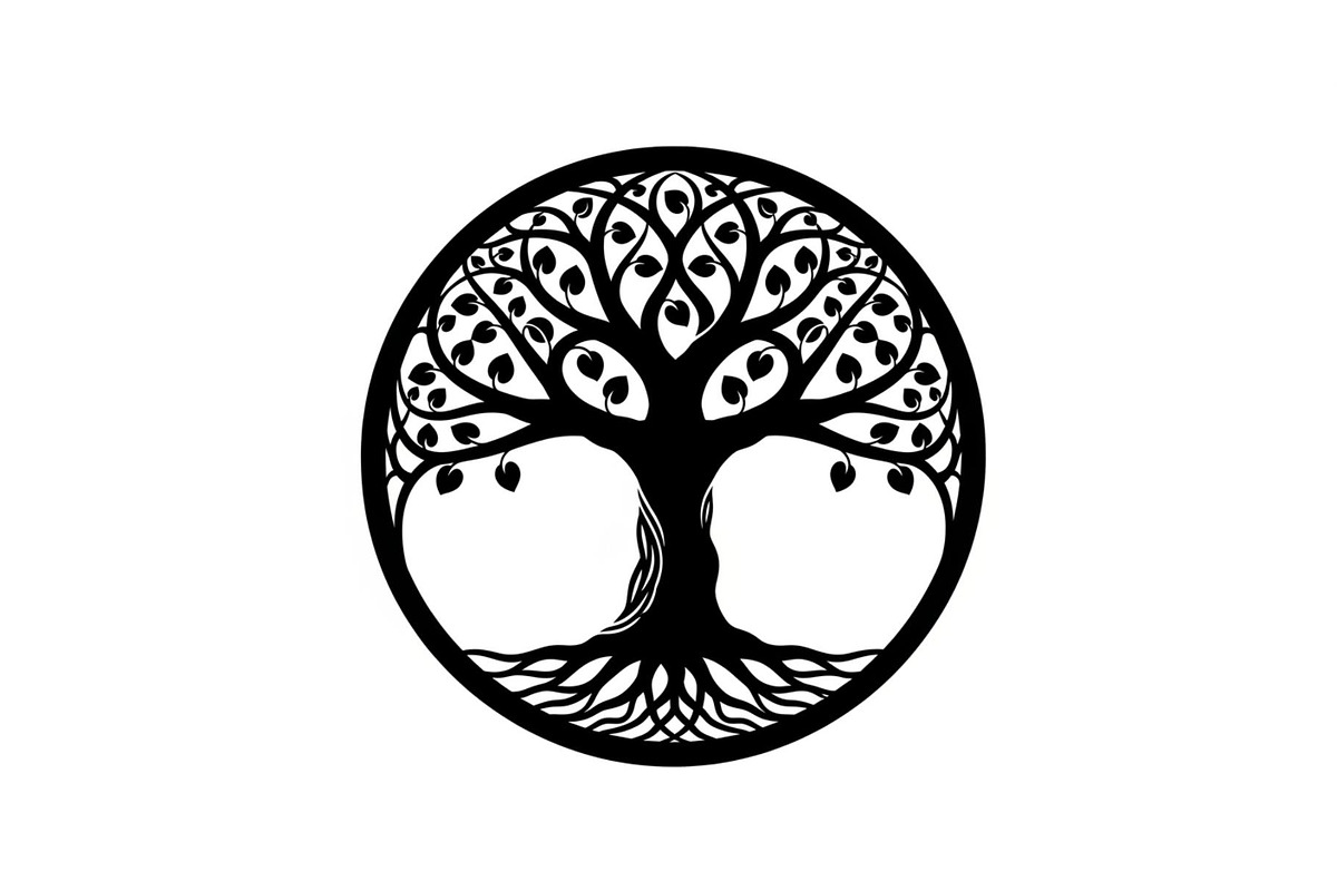 Sacred Tree of Life Vector Bundle, an Illustration by Designs_River (Photo 12 of 51)