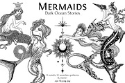 Mermaids. Dark Ocean Stories., an Object Graphic by Anastasia (Thumbnail 1 of 11)