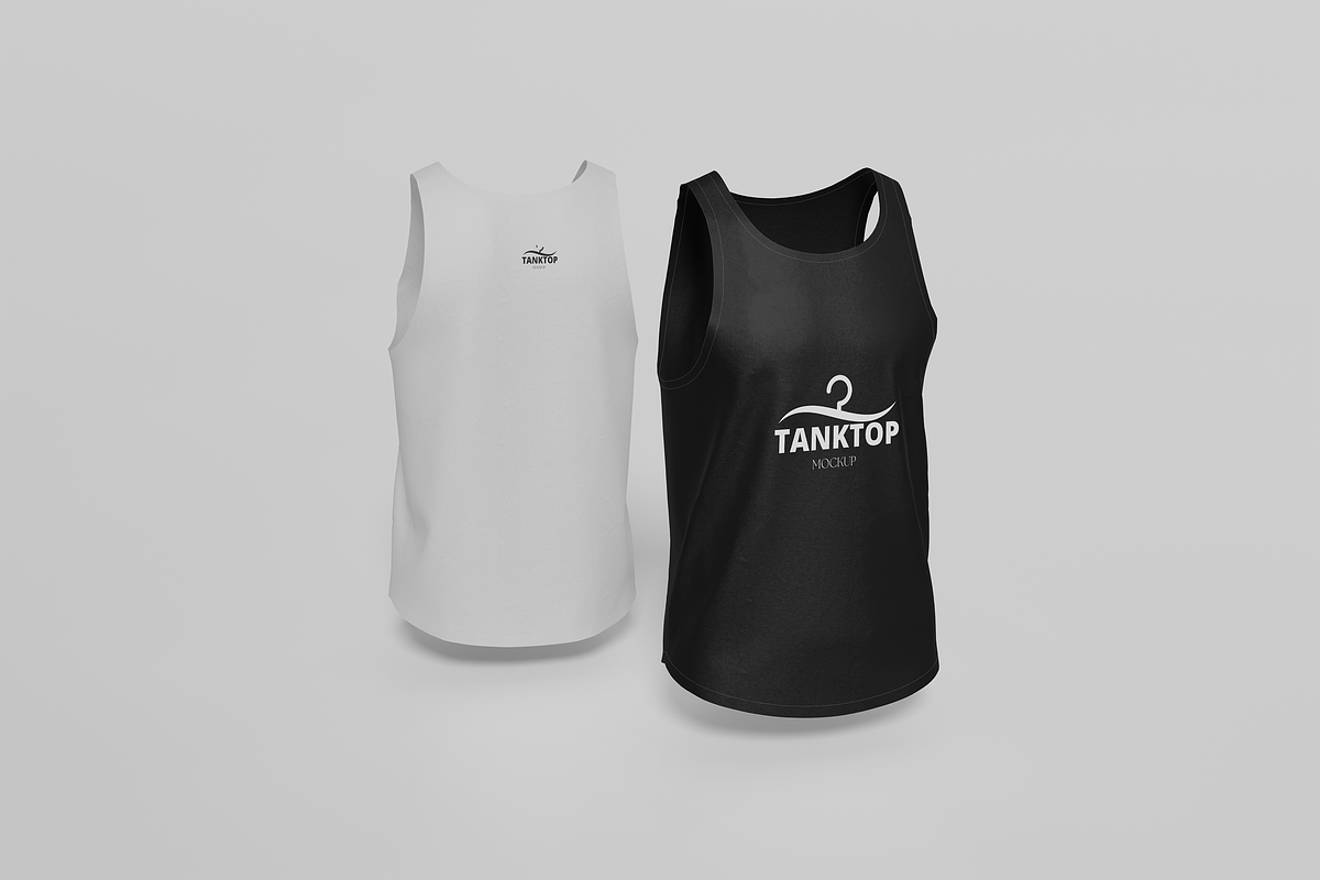 Tanktop Mockup, a Shirt Mockup by xavier_studio (Photo 3 of 5)