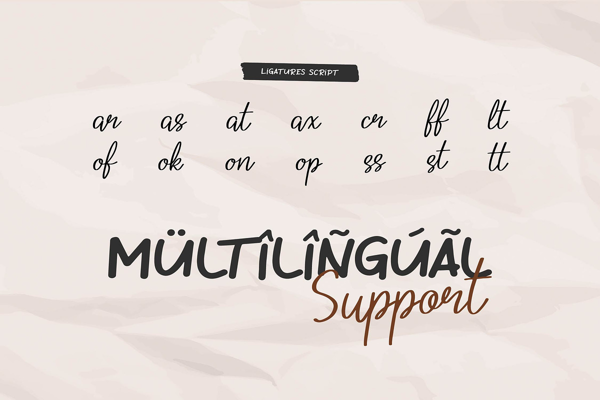 Identic Partner Handwritten Font Duo, a Handwritten Font by Denustudios (Photo 13 of 14)