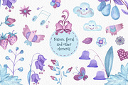 Bunny. Watercolor Сollection, an Animal Illustration by Warm Hearted Studio (Thumbnail 5 of 7)