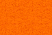 Thanksgiving Line Seamless Patterns, a Pattern Graphic by Anna_leni (Thumbnail 4 of 7)