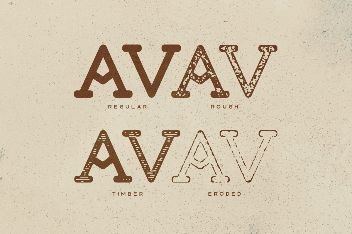 Buckhorn Typeface, a Slab Serif Font by Tugcu Design Co. (Photo 2 of 8)
