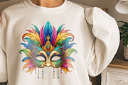 Mardi Gras Hand-drawn PNG Bundle, an Object Illustration by GlitterCraft (Thumbnail 10 of 101)