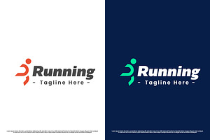 Running Man Sport Logo Design Icon, a Branding & Logo Template by Morvana Crew