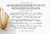 MCO - Radiant Moment, a Script Font by Mojiscope Studio (Thumbnail 5 of 9)