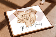 Family Hands with Wedding Rings, a Person Illustration by EkaterinaViArt (Thumbnail 4 of 5)