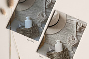 Flat Lay Lifestyle Lightroom Presets, an Action Add-On by in between details (Thumbnail 7 of 13)