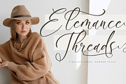 Boutiquen Serahpine Calligraphy Font, a Script Font by Letterena Studios Script (Thumbnail 2 of 15)