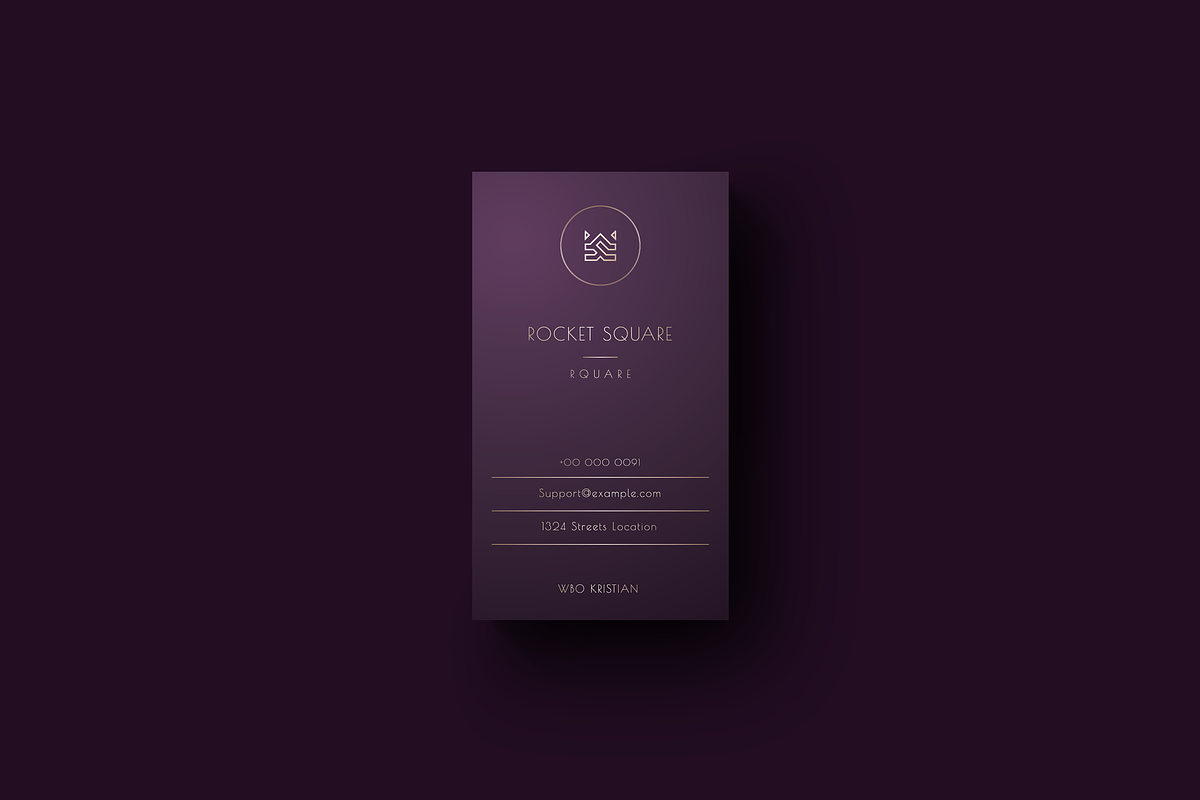 Vesper Business Card Set - 5 Bundles, a Business Card Template by Ctrl space studio (Photo 5 of 9)