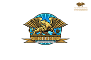 Griffin Illustration Logo, a Branding & Logo Template by Kongstones_std (Thumbnail 1 of 4)